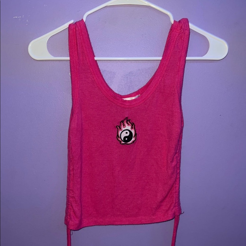Pink top